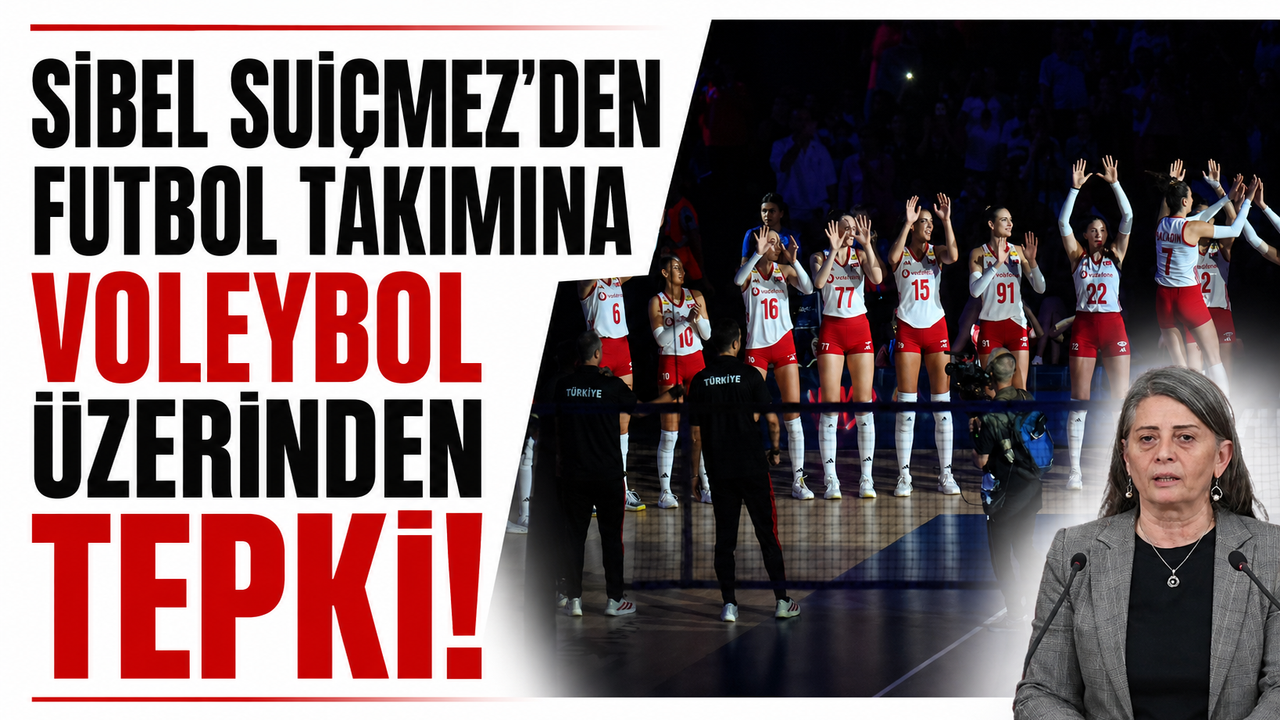 Sibel Suiçmez’den A Milli Futbol Takımı’na Şaşırtan Voleybol Eleştirisi!