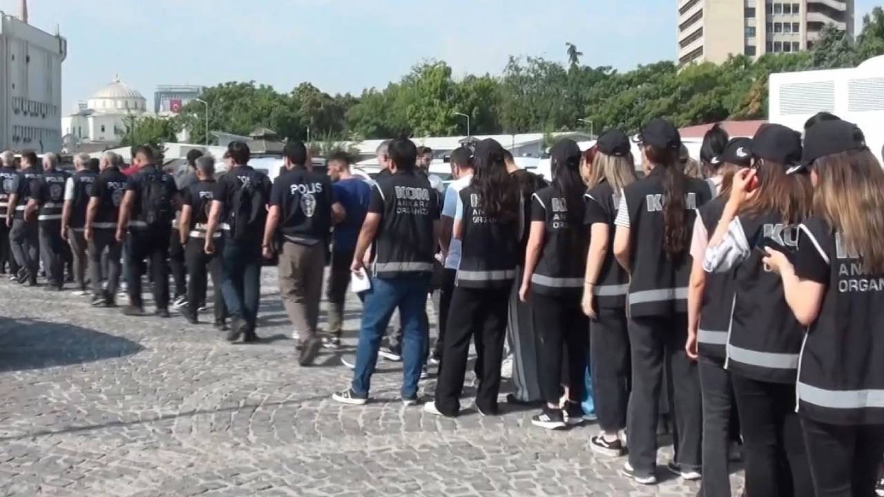 Ankara'da Yeni Nesil Suç Örgütüne Büyük Darbe: 55 Tutuklama!