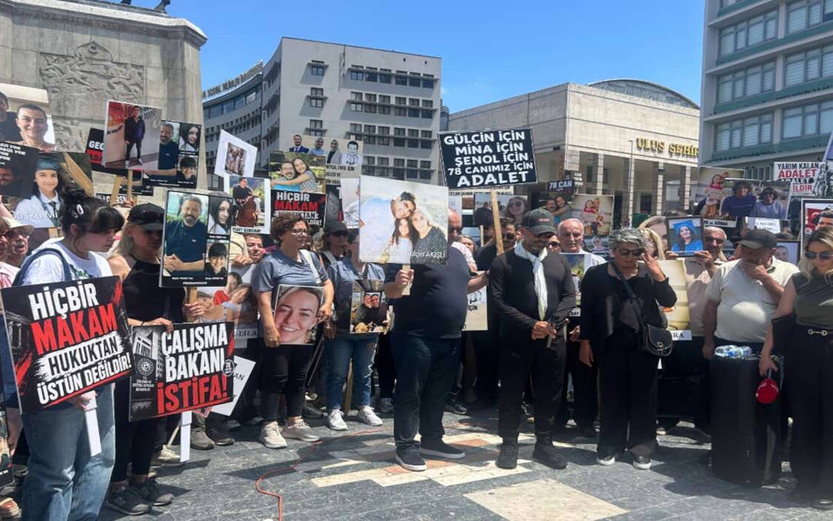 Grand Kartal Yangını Davasında Adalet Yürüyüşü Ankara'da Son Buldu!