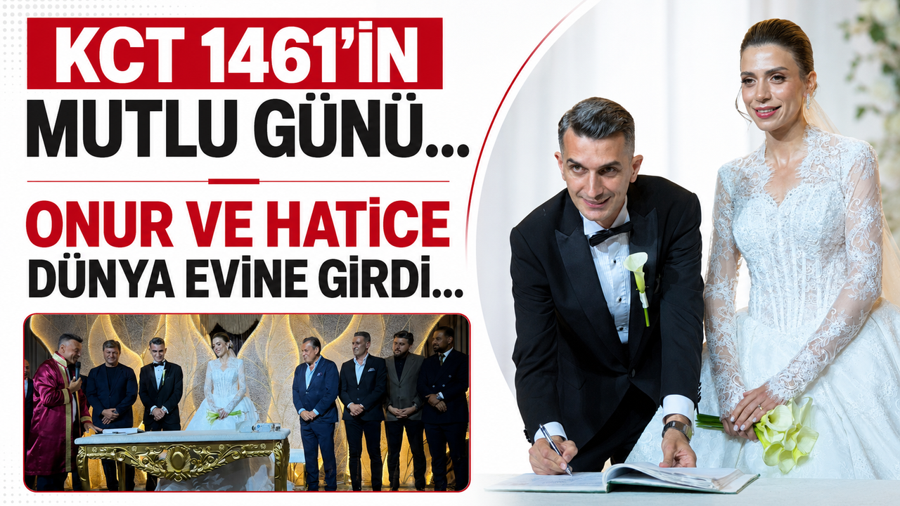 KCT 1461’in Onur Çebi’sinden Sürpriz Düğün!